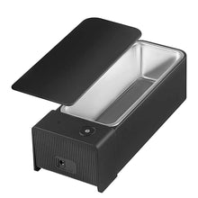 Load image into Gallery viewer, 600ml Ultrasonic Jewellery Cleaner Mini Black - Personal Portable Sonic Bath
