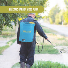 Load image into Gallery viewer, 16L Rechargeable Backpack Pressure Sprayer - Portable Electric Garden Weed Pump
