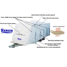 Load image into Gallery viewer, Samson Heavy Duty Caravan Cover 14-16ft
