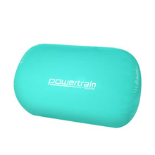 Load image into Gallery viewer, Powertrain Sports Inflatable Gymnastics Air Barrel Exercise Roller 120 x 75cm - Green
