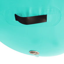 Load image into Gallery viewer, Powertrain Sports Inflatable Gymnastics Air Barrel Exercise Roller 120 x 75cm - Green
