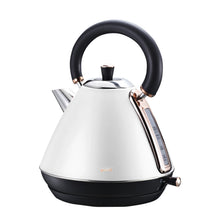 Load image into Gallery viewer, Pronti Rose Trim Collection Toaster &amp; Kettle Bundle - White

