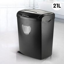Load image into Gallery viewer, Centurion Office Combo Paper Shredder 21l Cross Cut 10 Sheets Cds Credit Cards
