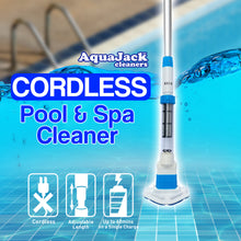 Load image into Gallery viewer, Aquajack 127 Portable Rechargeable Spa and Pool Vacuum Cleaner
