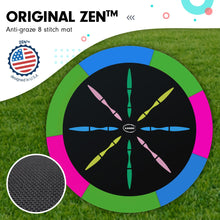 Load image into Gallery viewer, Kahuna Classic 6ft Trampoline Free Ladder Spring Mat Net Safety Pad Cover Round Enclosure Basketball Set - Rainbow
