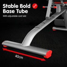 Load image into Gallery viewer, Powertrain Home Gym Bench Adjustable Flat Incline Decline FID 250KG Load
