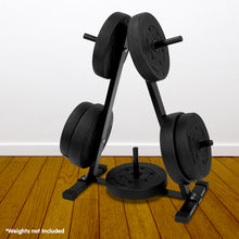 Load image into Gallery viewer, Powertrain Weight Plates Storage Home Gym Rack
