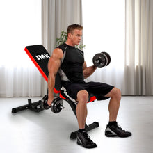 Load image into Gallery viewer, Powertrain Adjustable Incline Decline Home Gym Bench
