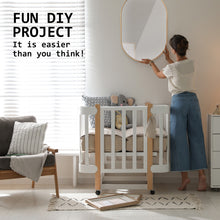 Load image into Gallery viewer, La Bella Gold Wall Mirror Oval Aluminum Frame Makeup Decor Bathroom Vanity 50x75cm
