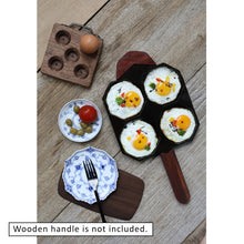 Load image into Gallery viewer, Mommy's Pot 23cm Cast-Iron Traditional Egg Pan Non-Stick Pre-Seasoned
