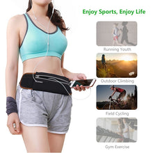 Load image into Gallery viewer, UGREEN Sport Running Waist Pack Waterproof Belt Black 20818
