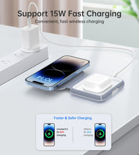 Load image into Gallery viewer, CHOETECH T323 2-in-1 Magsafe&amp;MFI Wireless Charger
