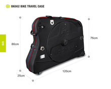 Load image into Gallery viewer, NOOYAH Bike Hard Shell Travel Case EVA Mountain MTB ebike Road Bike 700c Gravel Bike Tourer- BK002 in Black
