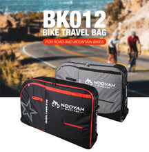 Load image into Gallery viewer, NOOYAH Bike Travel Bag Case Plane Boat Shipping Transport, Fits Cross Country All Mountain Bike, MTB, TT, Road Triathlon Bike 29er 700c
