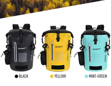 Load image into Gallery viewer, NOOYAH IPX8 Waterproof Bike Cycle Outdoor Sports Backpack Double-Layer Waterproof Bag  MINT GREEN
