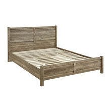 Load image into Gallery viewer, Double Size Bed Frame Natural Wood like MDF in Oak Colour
