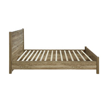 Load image into Gallery viewer, Double Size Bed Frame Natural Wood like MDF in Oak Colour

