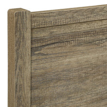 Load image into Gallery viewer, Double Size Bed Frame Natural Wood like MDF in Oak Colour
