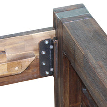 Load image into Gallery viewer, Bed Frame Queen Size in Solid Wood Veneered Acacia Bedroom Timber Slat in Chocolate
