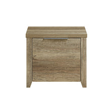 Load image into Gallery viewer, Bedside Table 2 drawers Storage Table Night Stand MDF in Oak
