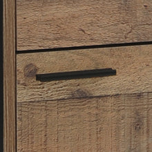 Load image into Gallery viewer, Bedside Table 2 drawers Night Stand Particle Board Construction in Oak Colour
