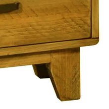 Load image into Gallery viewer, Bedside Table 2 drawers Night Stand Solid Wood Storage Light Brown Colour
