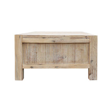 Load image into Gallery viewer, Coffee Table Solid Acacia Wood &amp; Veneer 1 Drawers Storage Oak Colour
