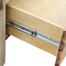 Load image into Gallery viewer, Coffee Table Solid Acacia Wood &amp; Veneer 1 Drawers Storage Oak Colour
