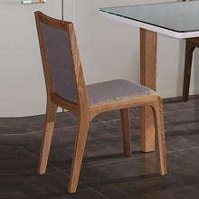 Load image into Gallery viewer, 7 Pieces Dining Suite Dining Table &amp; 6X Chairs in White Top High Glossy Wooden Base
