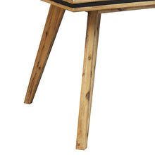 Load image into Gallery viewer, 7 Pieces Dining Suite 180cm Medium Size Dining Table &amp; 6X Chairs in Solid Acacia Wooden Frame in Silver Brush Colour
