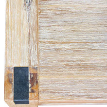 Load image into Gallery viewer, Lamp Table Open Storage Solid Wooden Frame in Classic Oak Colour
