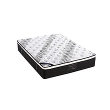 Load image into Gallery viewer, Mattress Euro Top Queen Size Pocket Spring Coil with Knitted Fabric Medium Firm 33cm Thick
