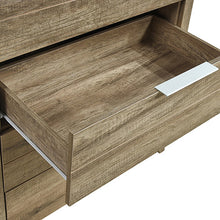 Load image into Gallery viewer, Tallboy with 5 Storage Drawers Natural Wood like MDF in Oak Colour
