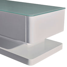 Load image into Gallery viewer, 200cm Elegant High Glossy Assembled Entertainment Unit in White color
