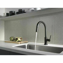 Load image into Gallery viewer, 2023 Matte Black Pull out Kitchen tap Solid stainless steel PVD plated
