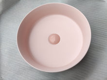Load image into Gallery viewer, 2020 Matte Pink Round 360 mm Dia top counter basin porcelain sink
