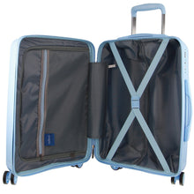 Load image into Gallery viewer, Pierre Cardin Inspired Milleni Hardshell 3-Piece Luggage Bag Set Travel Suitcase - Blue
