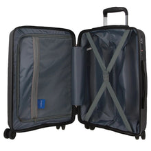 Load image into Gallery viewer, Pierre Cardin Inspired Milleni Cabin Luggage Bag Travel Carry On Suitcase 54cm (39L) - Black

