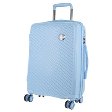 Load image into Gallery viewer, Milleni Hardshell Cabin Luggage Bag Travel Carry On Suitcase 54cm (39L) - Blue
