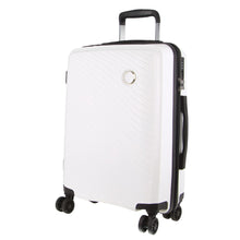 Load image into Gallery viewer, Milleni Hardshell Cabin Luggage Bag Travel Carry On Suitcase 54cm (39L) - White
