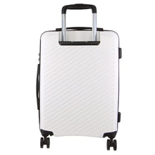 Load image into Gallery viewer, Milleni Hardshell Cabin Luggage Bag Travel Carry On Suitcase 54cm (39L) - White
