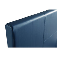 Load image into Gallery viewer, Single PU Leather Bed Frame Blue

