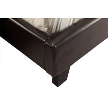 Load image into Gallery viewer, Double PU Leather Bed Frame Brown
