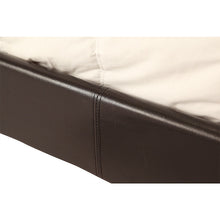 Load image into Gallery viewer, Double PU Leather Bed Frame Brown
