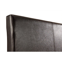 Load image into Gallery viewer, Double PU Leather Bed Frame Brown
