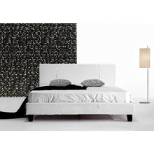 Load image into Gallery viewer, Queen PU Leather Bed Frame White
