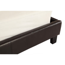Load image into Gallery viewer, King PU Leather Bed Frame Brown
