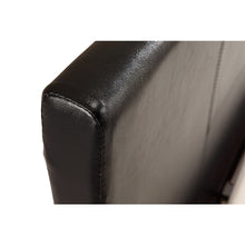Load image into Gallery viewer, King PU Leather Bed Frame Black
