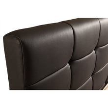 Load image into Gallery viewer, Queen PU Leather Deluxe Bed Frame Black
