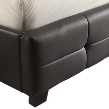 Load image into Gallery viewer, King PU Leather Deluxe Bed Frame Black
